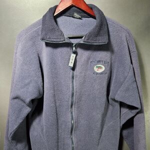 Vintage Monterey Bay Sweater Medium Embroidered Logo 90s Grunge Outdoor Y2K